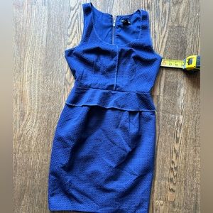 Blue sheath club Monaco dress